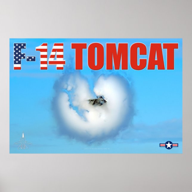 F-14 TOMCAT POSTER (Framsidan)