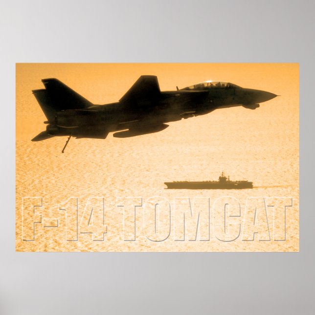 F-14 TOMCAT POSTER (Framsidan)