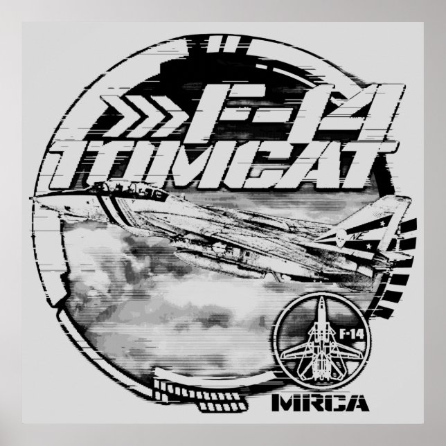 F-14 Tomcat Poster (Framsidan)