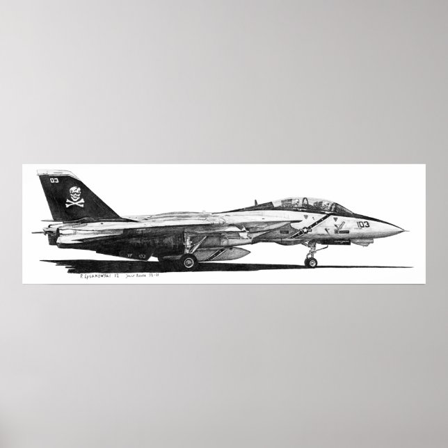 F-14 Tomcat - Poster (Framsidan)
