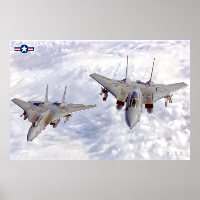 F-14 TOMCAT POSTER (Framsidan)