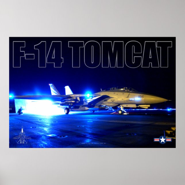 F-14 TOMCAT POSTER (Framsidan)