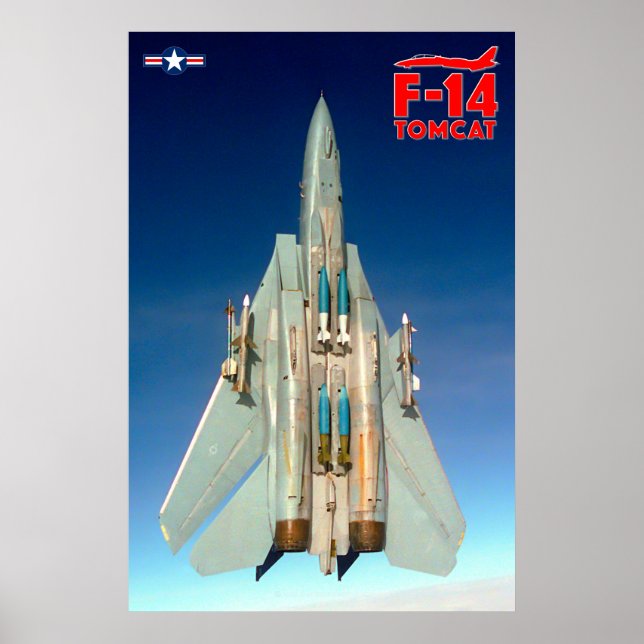 F-14 TOMCAT POSTER (Framsidan)