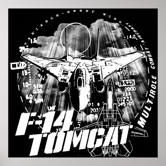 F-14 Tomcat-Poster Poster (Framsidan)