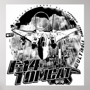 F-14 Tomcat-Poster Poster