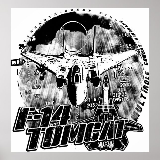 F-14 Tomcat-Poster Poster (Framsidan)