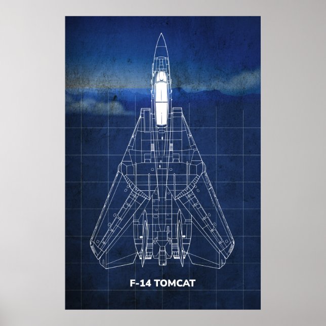 F-14 Tomcat-Poster Poster (Framsidan)