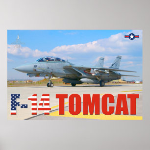 F-14 TOMCAT "PREFLIGHT"-POSTER POSTER