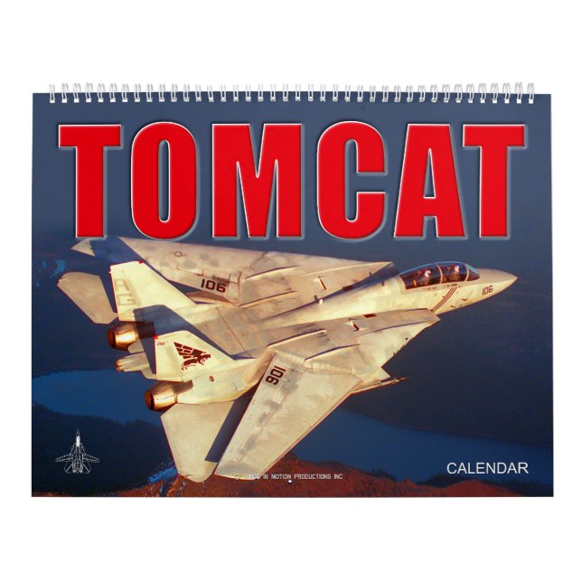 F-14 TOMCAT "SWING VINGE"-kalender Kalender (Omslag)