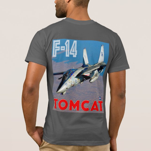 F-14 TOMCAT T SHIRT (Baksida)
