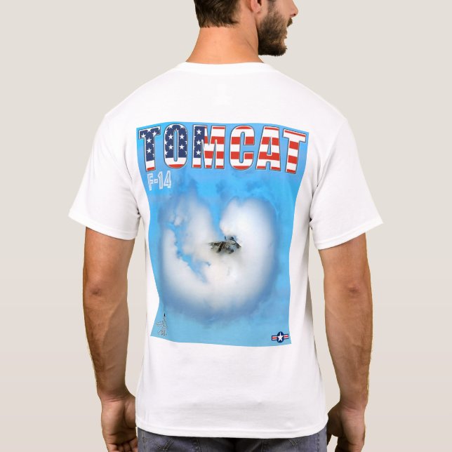 F-14 TOMCAT T SHIRT (Baksida)