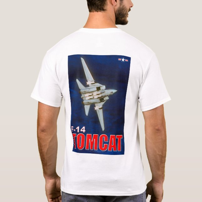 F-14 TOMCAT T SHIRT (Baksida)