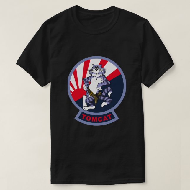 F-14 Tomcat VF-111 Sundowners Classic T Shirt (Design framsida)