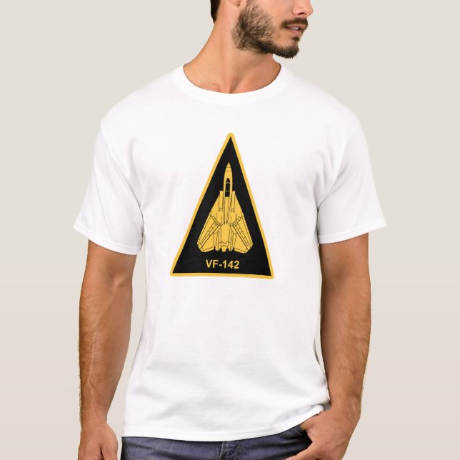 F-14 TOMCAT VF-142 Ghostriders Tee Shirt (Framsida)