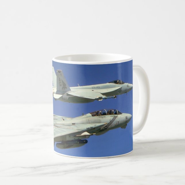 F-14 TOMCAT ’WINGMAN’ KAFFEMUGG (Framsida höger)