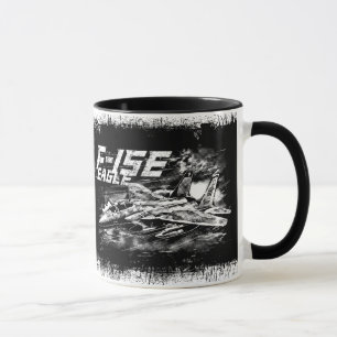 F-15 Eagle 11 oz Ringer Mugg