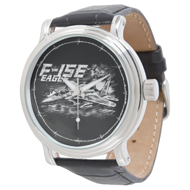 F-15 Eagle-armbandsur Armbandsur (Vinklad)