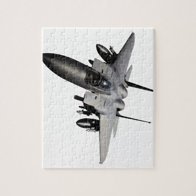 F-15 Eagle Jet Fighter Pussel (Vertikal)