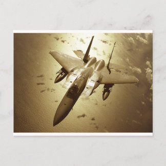 F-15 Eagle Jet Fighter Vykort