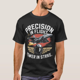 F-15 Eagle Jet: Precision Flight Power Strike-gåva T Shirt