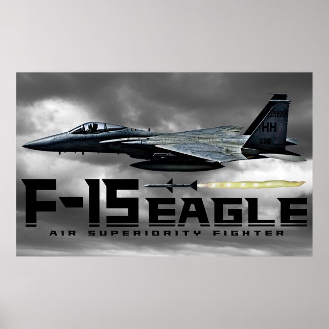 F-15 Eagle Poster (Framsidan)