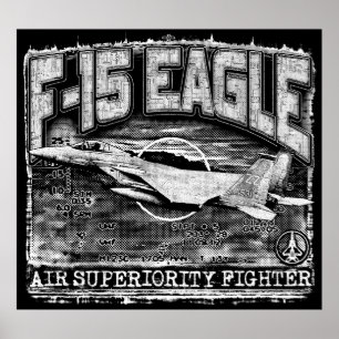 F-15 Eagle Poster