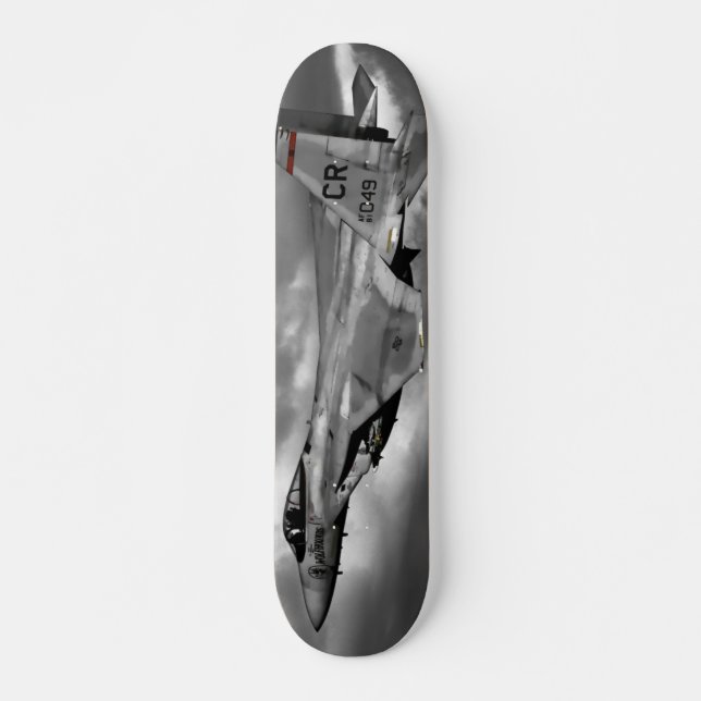F-15 Eagle Skateboard Bräda 19,5 Cm (Framsida)