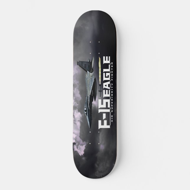 F-15 Eagle Skateboard Bräda 20 Cm (Framsida)
