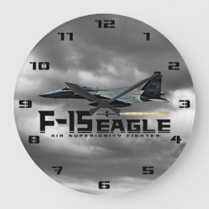 F-15 Eagle Stor Klocka