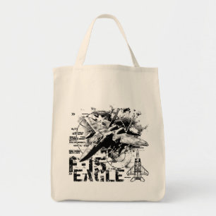 F-15 Eagle Tote bags Tygkasse