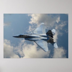 F-15 Eagle under flygning Poster