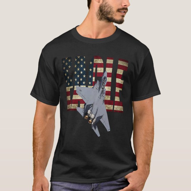 F 15 EGFJ15-KAMPEN FLYGPLAN T SHIRT (Framsida)