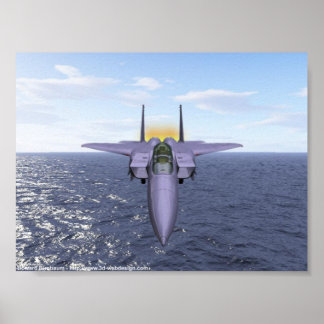 F-15 Flygningar över Stilla havet Poster