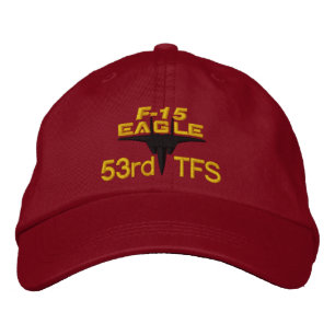 F-15 High Tech Eagle Golf Hat Broderad Keps