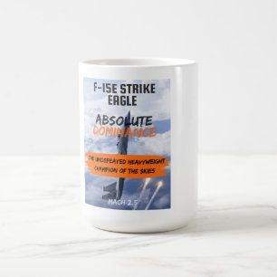 F-15 Strejka Eagle "Flygbomben Lastbil" Kaffemugg