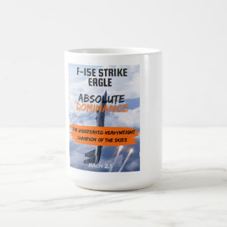 F-15 Strejka Eagle "Flygbomben Lastbil" Kaffemugg
