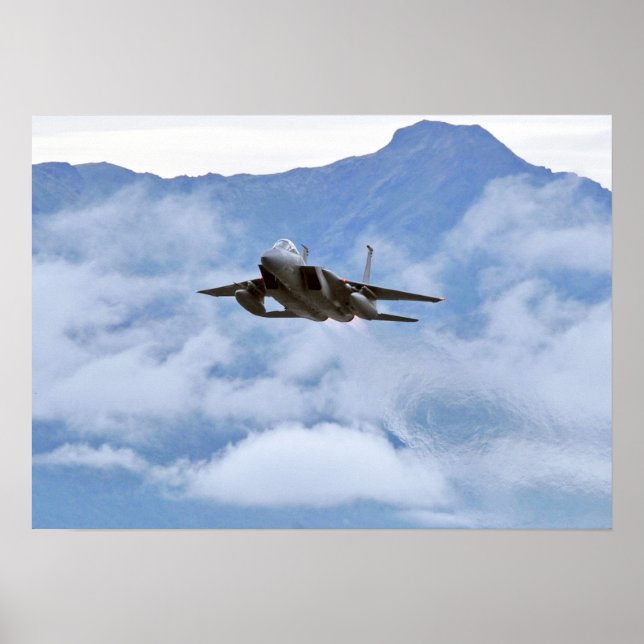 F-15 Strejka Eagle-flygplan Poster (Framsidan)