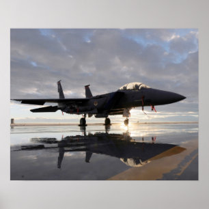 F-15 Strejka Eagle-flygplan Poster