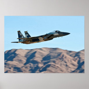 F-15 Strejka Eagle-flygplan Poster