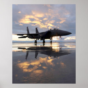 F-15 Strejka Eagle-flygplan Poster