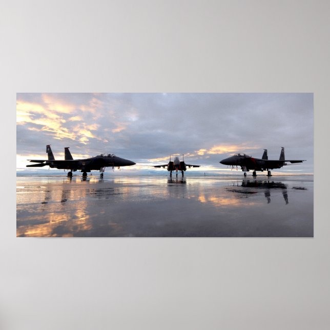 F-15 Strejka Eagle-flygplan Poster (Framsidan)