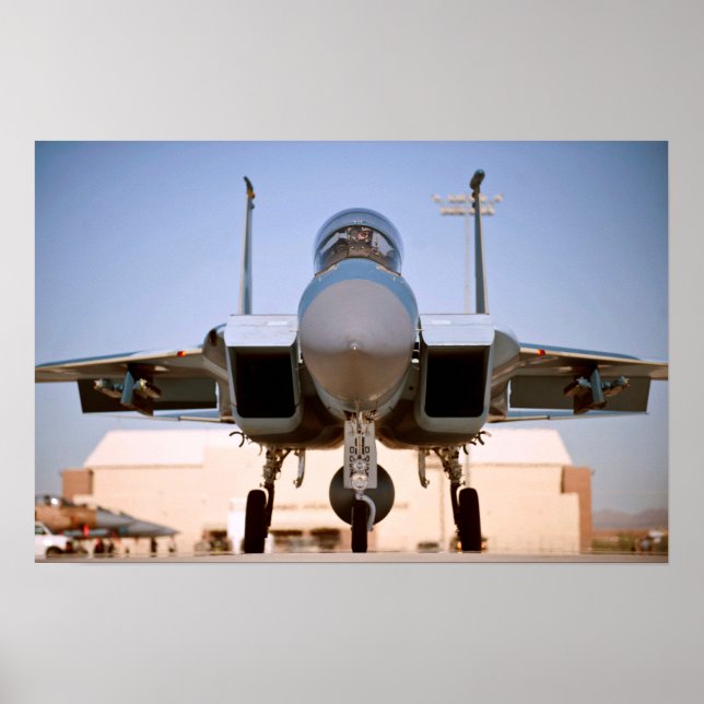 F-15 Strejka Eagle-flygplan Poster (Framsidan)