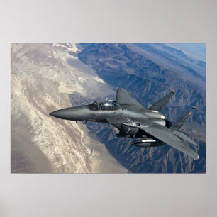 F-15 Strejka Eagle Poster