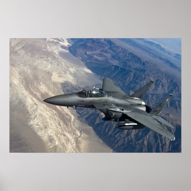 F-15 Strejka Eagle Poster (Framsidan)