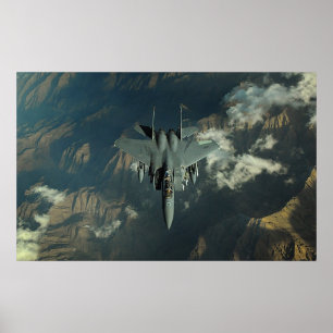 F-15 Strejka Eagle Poster