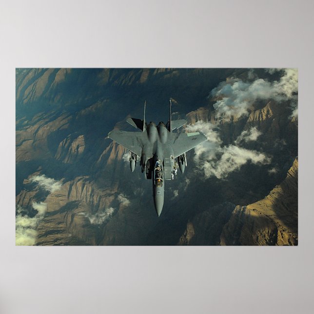 F-15 Strejka Eagle Poster (Framsidan)