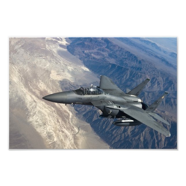 F-15 Strike Eagle Fototryck (Framsidan)