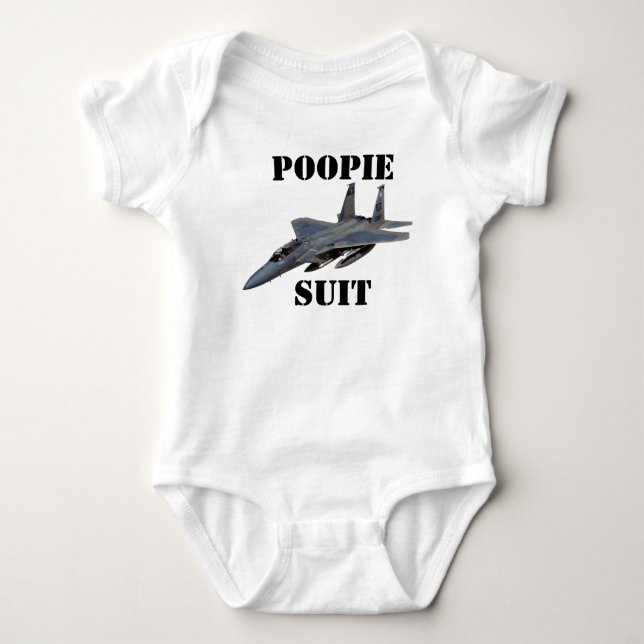 F-15C--2 POOPIE-KOSTYM T-SHIRT (Framsida)