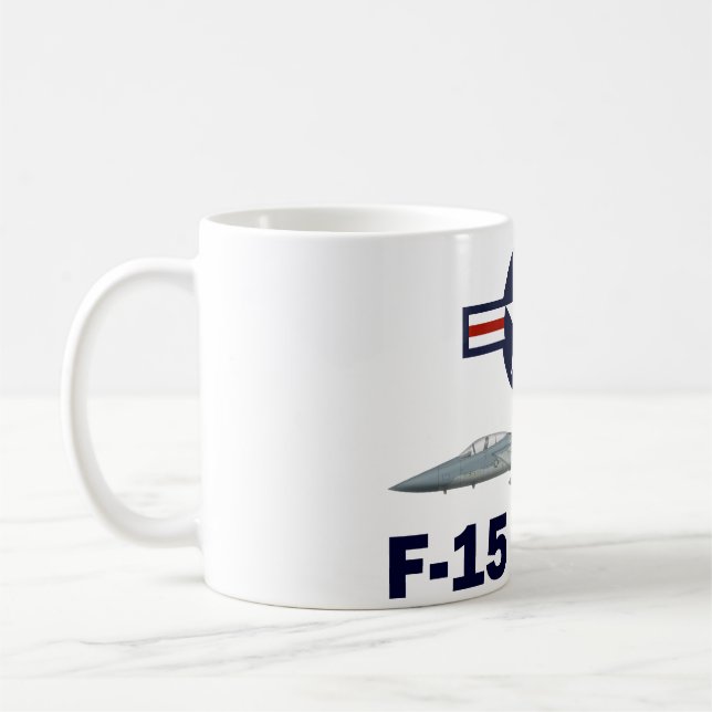 F-15C Eagle 94th fighter Squadron Kaffemugg (Vänster)