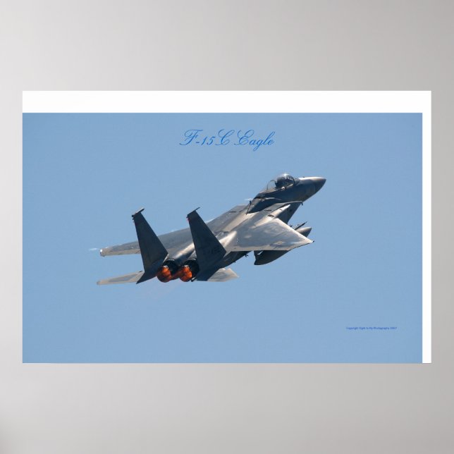 F-15C Eagle Poster (Framsidan)